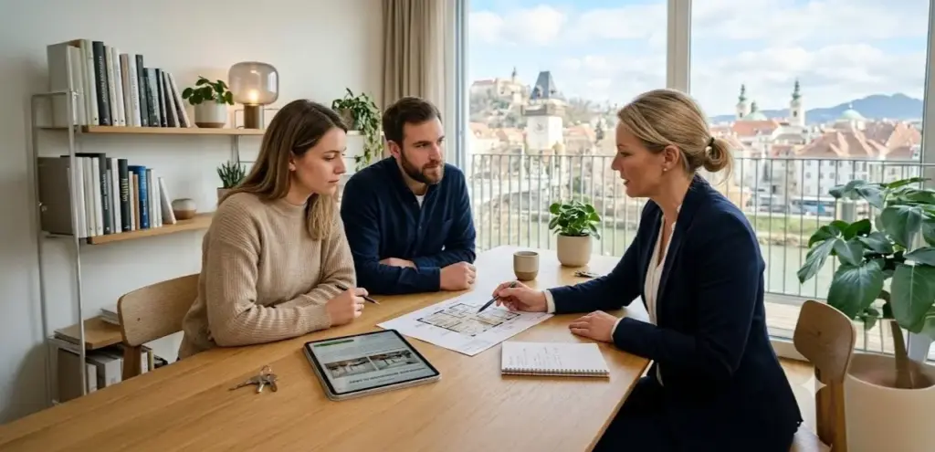 eigentumswohnung kaufen verkaufsgespraech hero bild